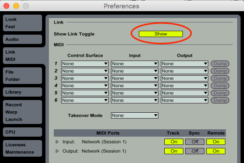 ableton live 9.6 support midi controller